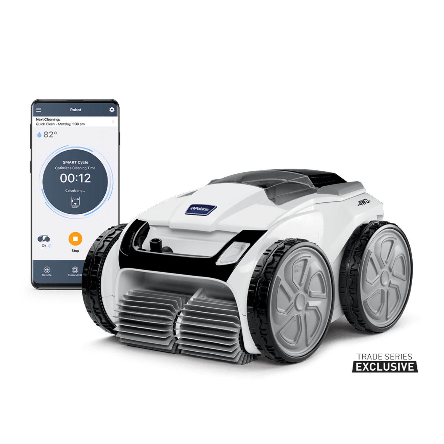 Polaris VRX iQ+ Product Image with Phone