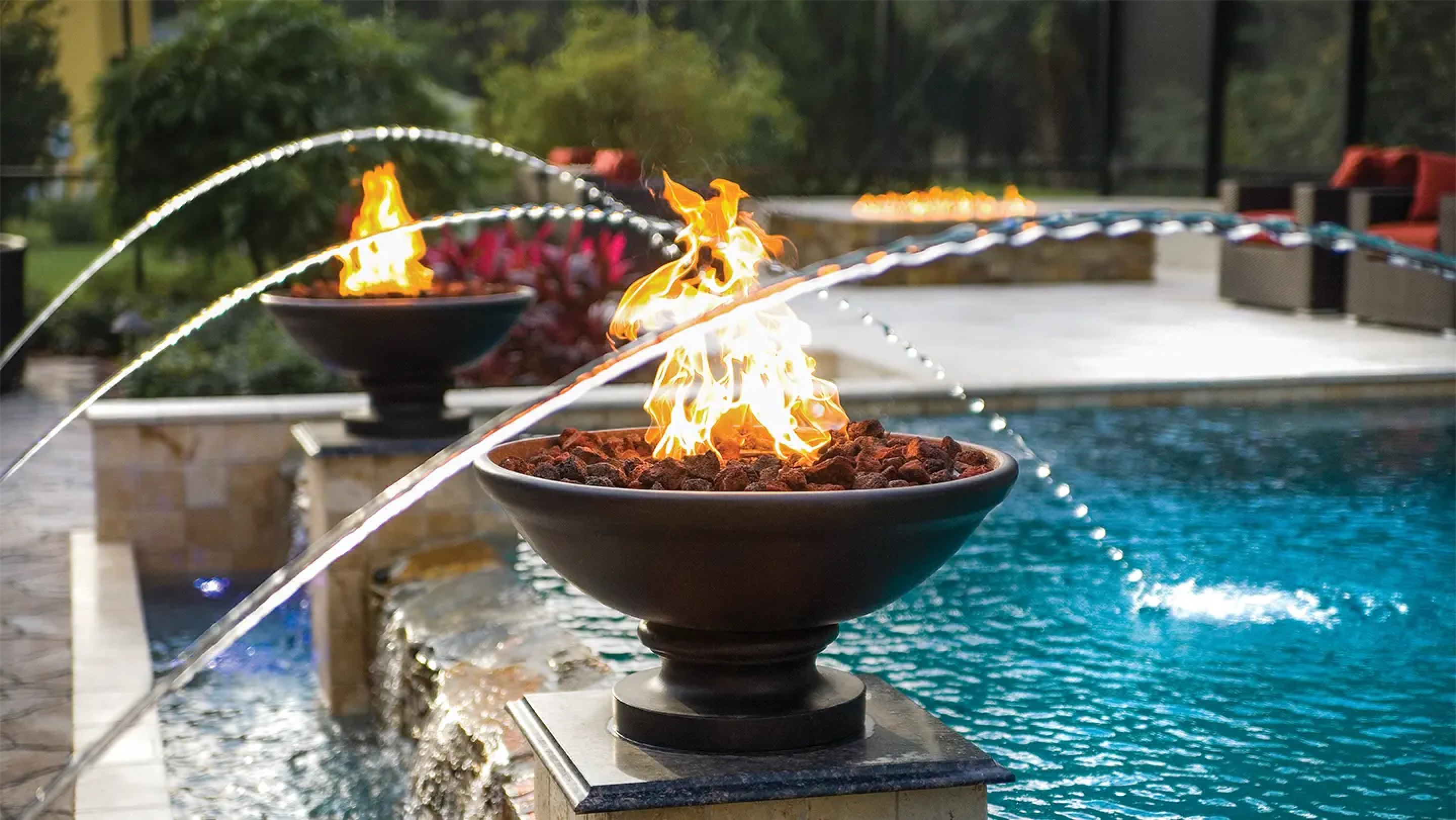 fire bowl feature