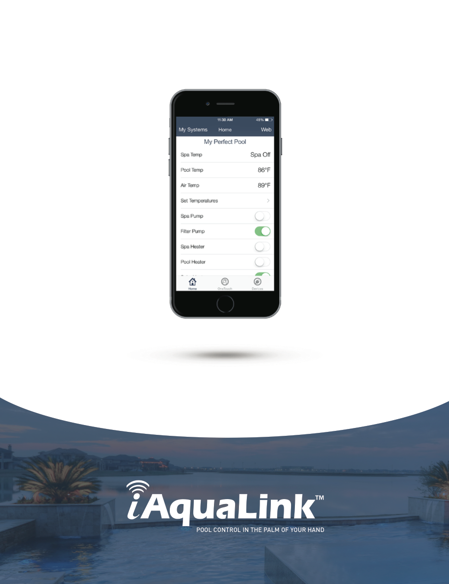 iAquaLink Pool Controller Brochure